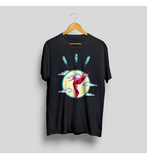 Hummingbird printed t-shirt
